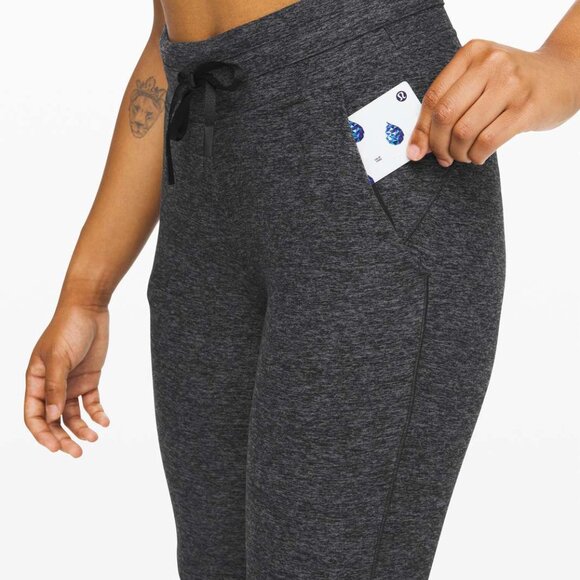 lululemon athletica Pants - Lululemon Ready To Rulu Pant Heathered Dark Cast/Black Size 2